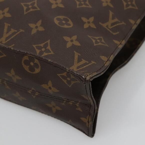 LOUIS VUITTON Monogram Sac Plat Hand Bag M51140 - Picture 9 of 16